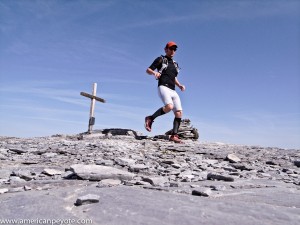 Running below the Eiger