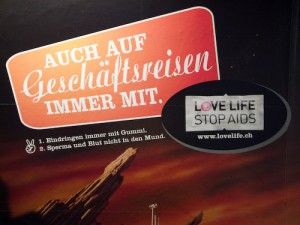 LOVE LIFE STOP AIDS on Mars LOVE LIFE STOP AIDS on Mars